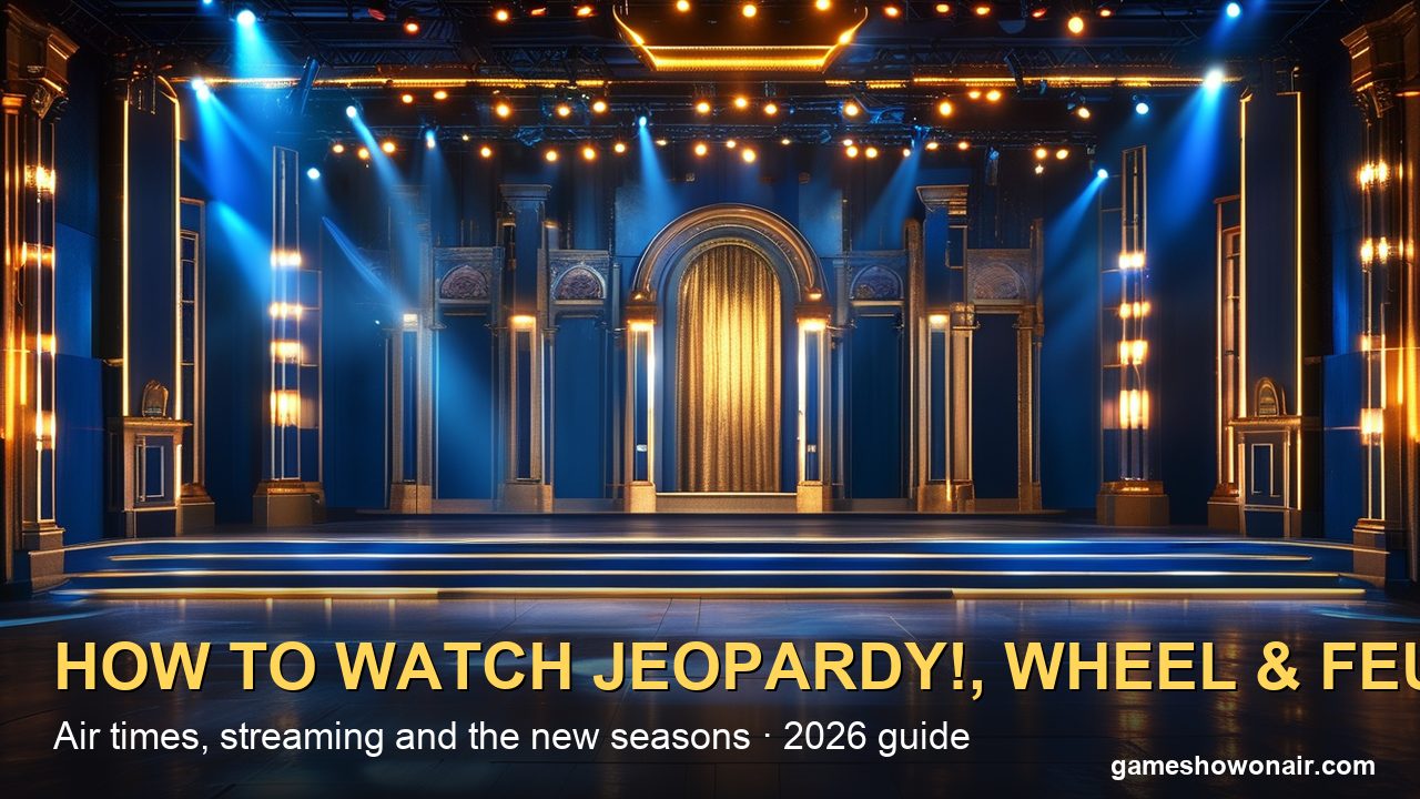 How to Watch Jeopardy!, Wheel of Fortune and Family Feud in 2026: Air Times, Streaming, and the September 14 Season Premieres
