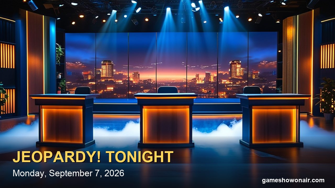 Jeopardy! Tonight (Labor Day, Monday, Sept. 7, 2026): An Invitational Encore, Air Times by City, and the Masters Final Tomorrow
