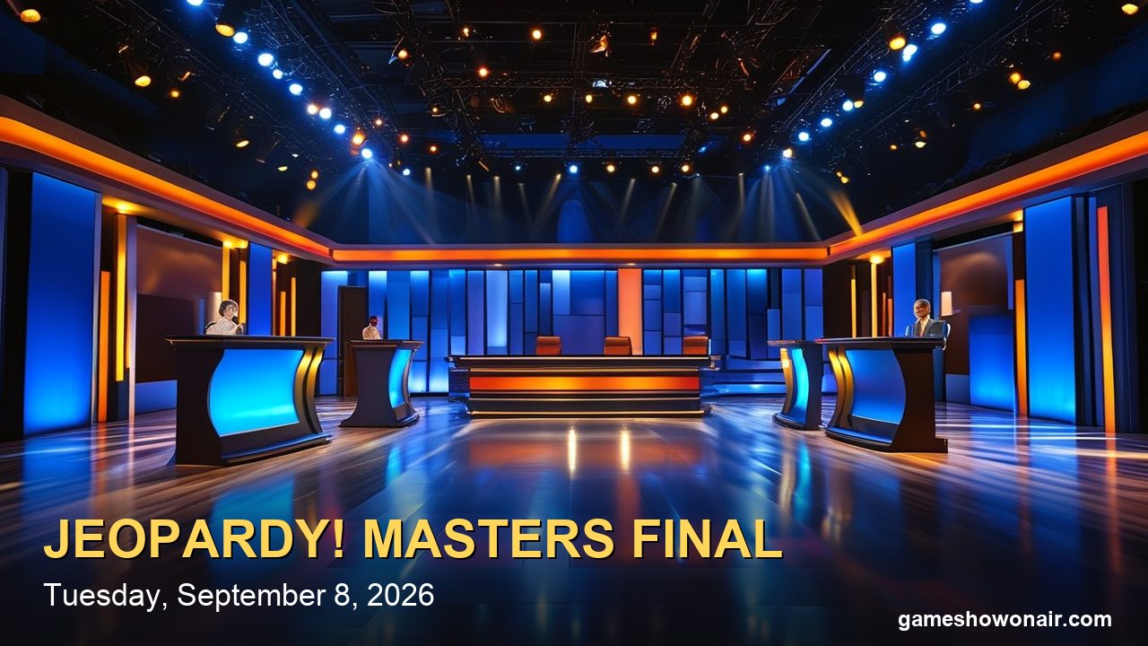Jeopardy! Tonight (Tuesday, Sept. 8, 2026): Masters Final at 8 on ABC, Air Times by City, and Tonight's Syndicated Encore