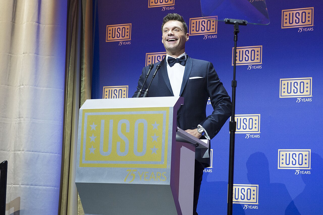 Ryan Seacrest, host of Wheel of Fortune
